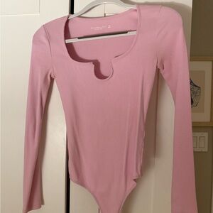 Abercrombie & Fitch Light Pink Bodysuit